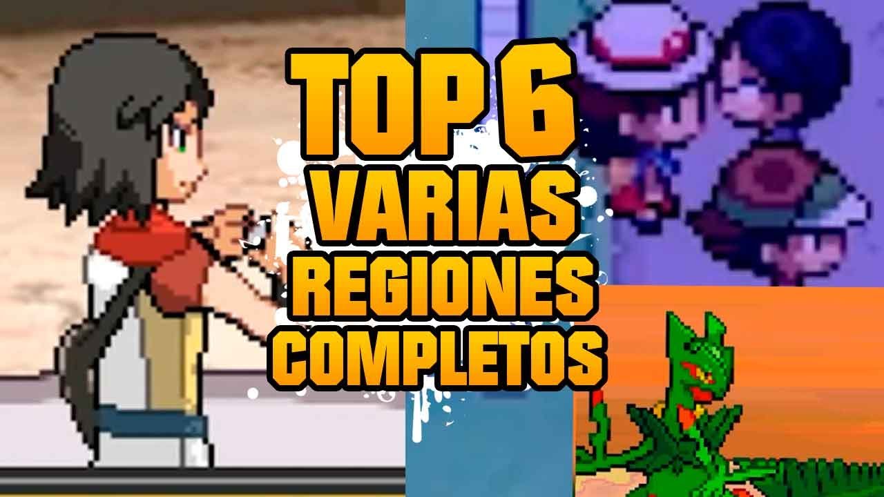 TOP 6 Fan games⚡️VARIAS REGIONES COMPLETOS en ESPAÑOL⚡️ e inglés PC Y ANDROID 2023