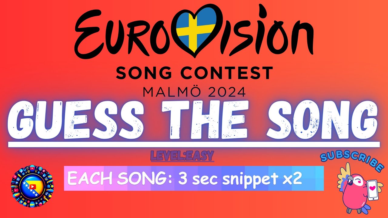 Eurovision 2024 ⏐ GUESS THE SONG ⏐ ESC24