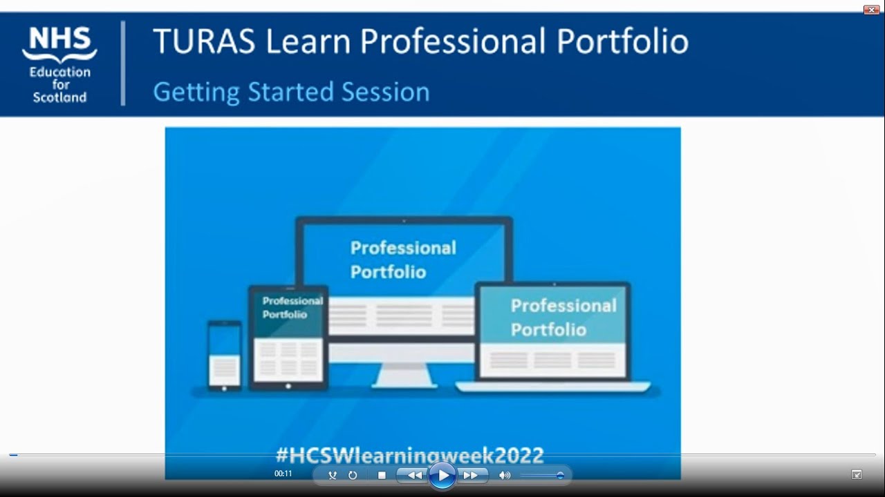 Turas Professional Portfolio Getting Started