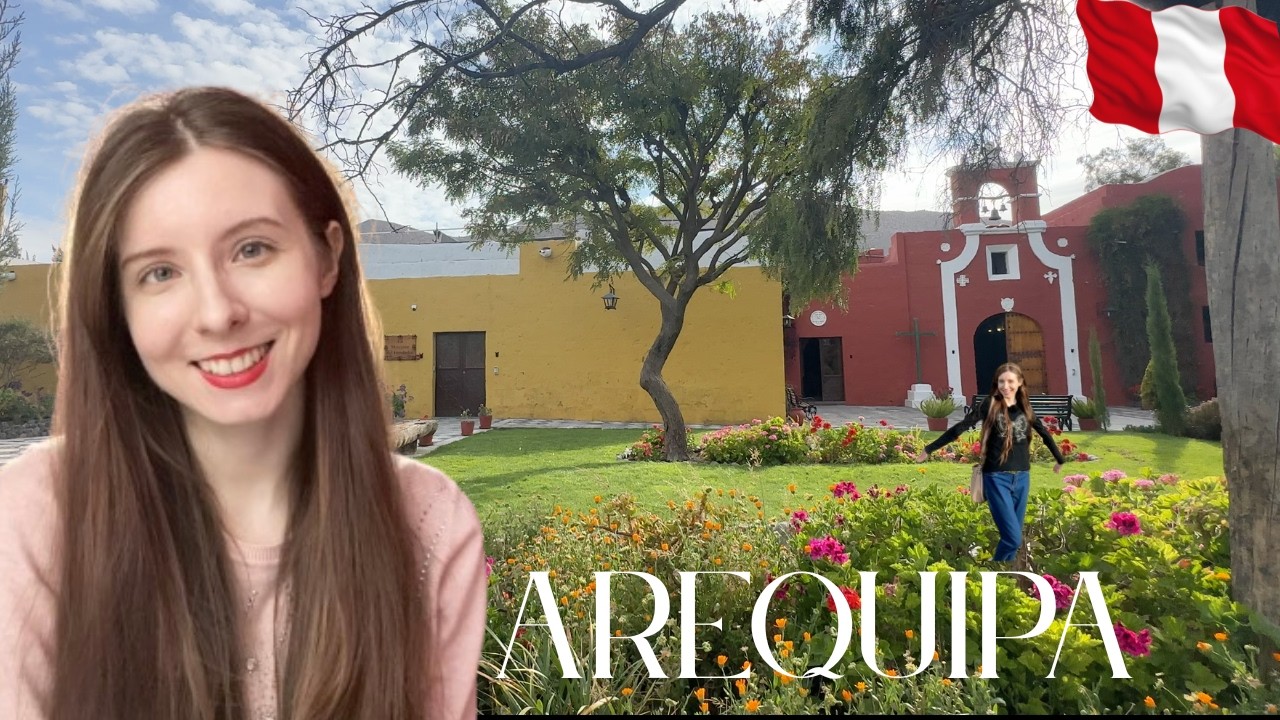 POLACA 🇵🇱  SE ILUSIONA con esta HACIENDA COLONIAL AREQUIPEÑA 🇵🇪 ¿Me casaré aquí?