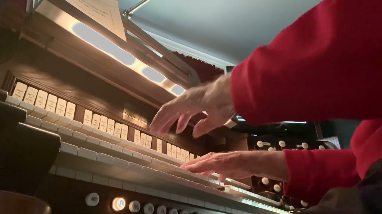 Wintry Night…improv. Using Cavaille’ Coll VPO and Rodgers 960 digital Organs
