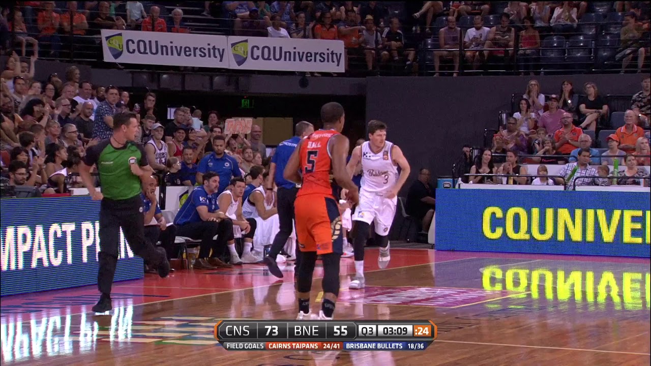 Devon Hall with 24 Points vs. Brisbane Bullets