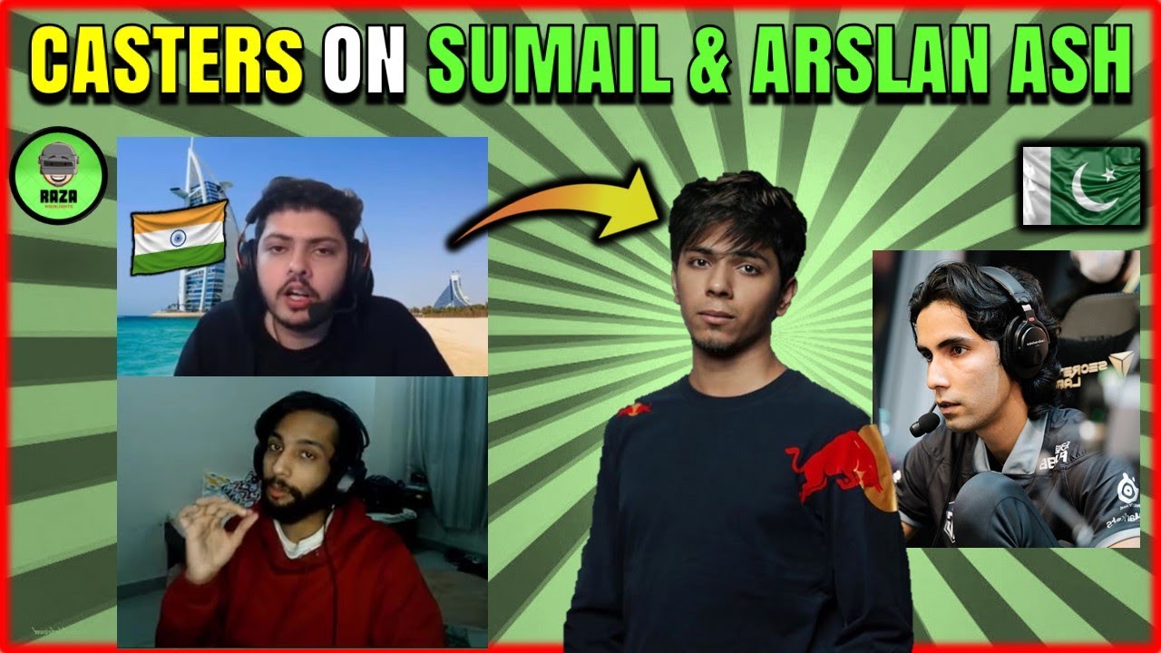 INDIAN CASTERS ON SUMAIL & ARSLAN ASH 💚