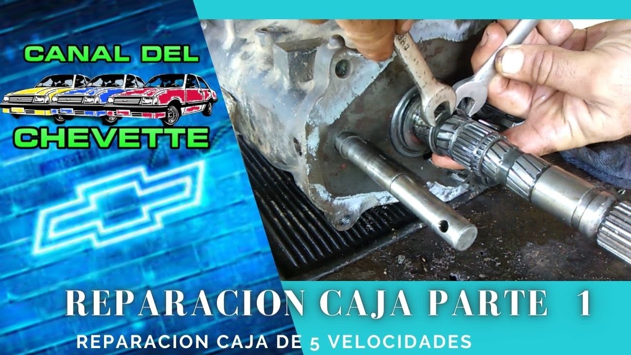 Reparacion Caja Chevette Parte  1/4 reparação e manutenção caixa chevette