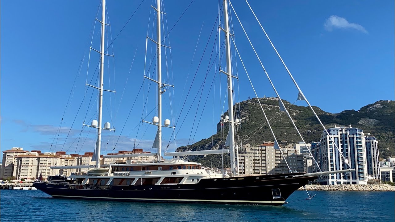 Sailing Yacht EOS & Motor Yacht YALLA in Gibraltar