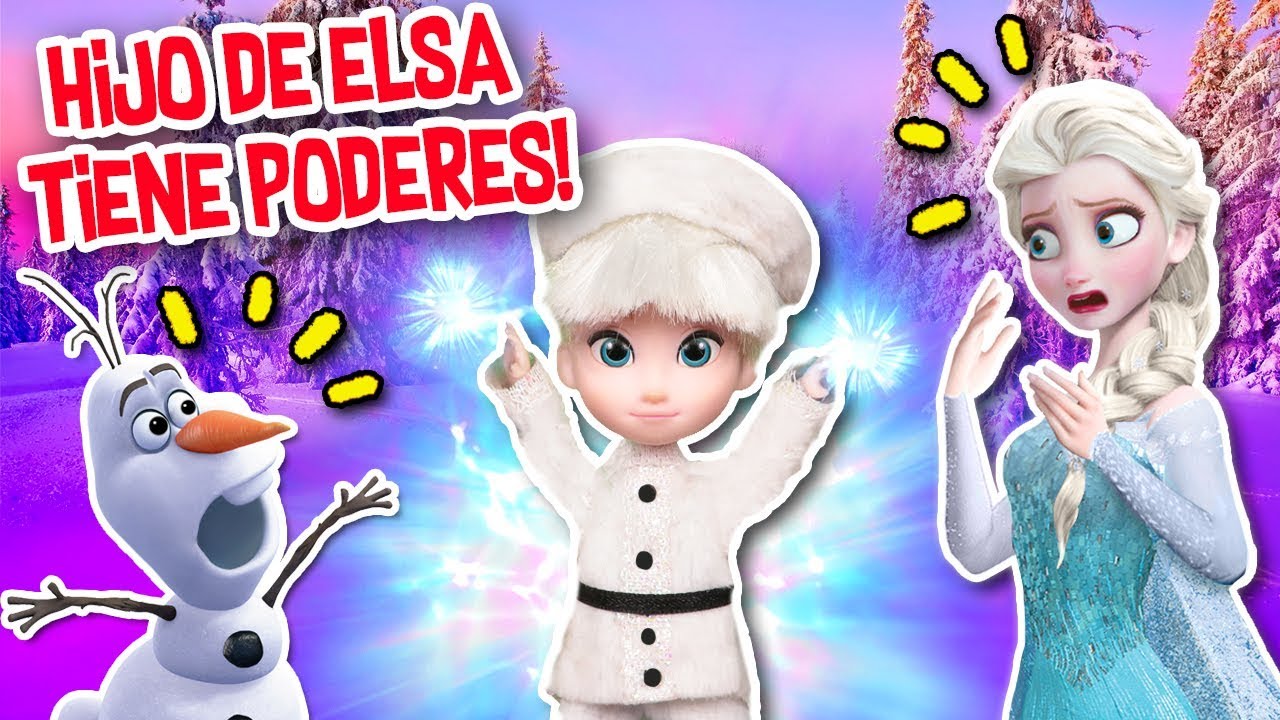 El HIJO de ELSA descubre sus PODERES! ❄️ Frozen 2 ☃️ Juguetes Fantásticos