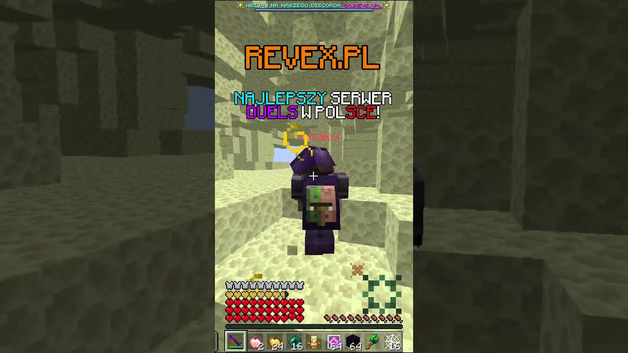 To jest najlepszy serwer do trenowania pvp! IP: Revex.pl