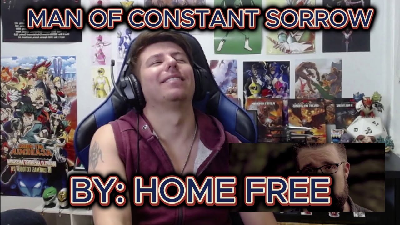 ЭТО ВСЁ ЧИСТЫЙ ВОКАЛ?!?! Слепая реакция на Home Free — «Man Of Constant Sorrow»