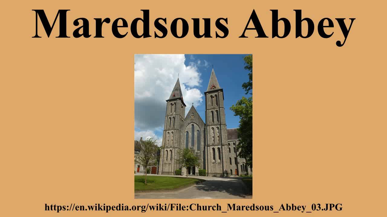 Maredsous Abbey