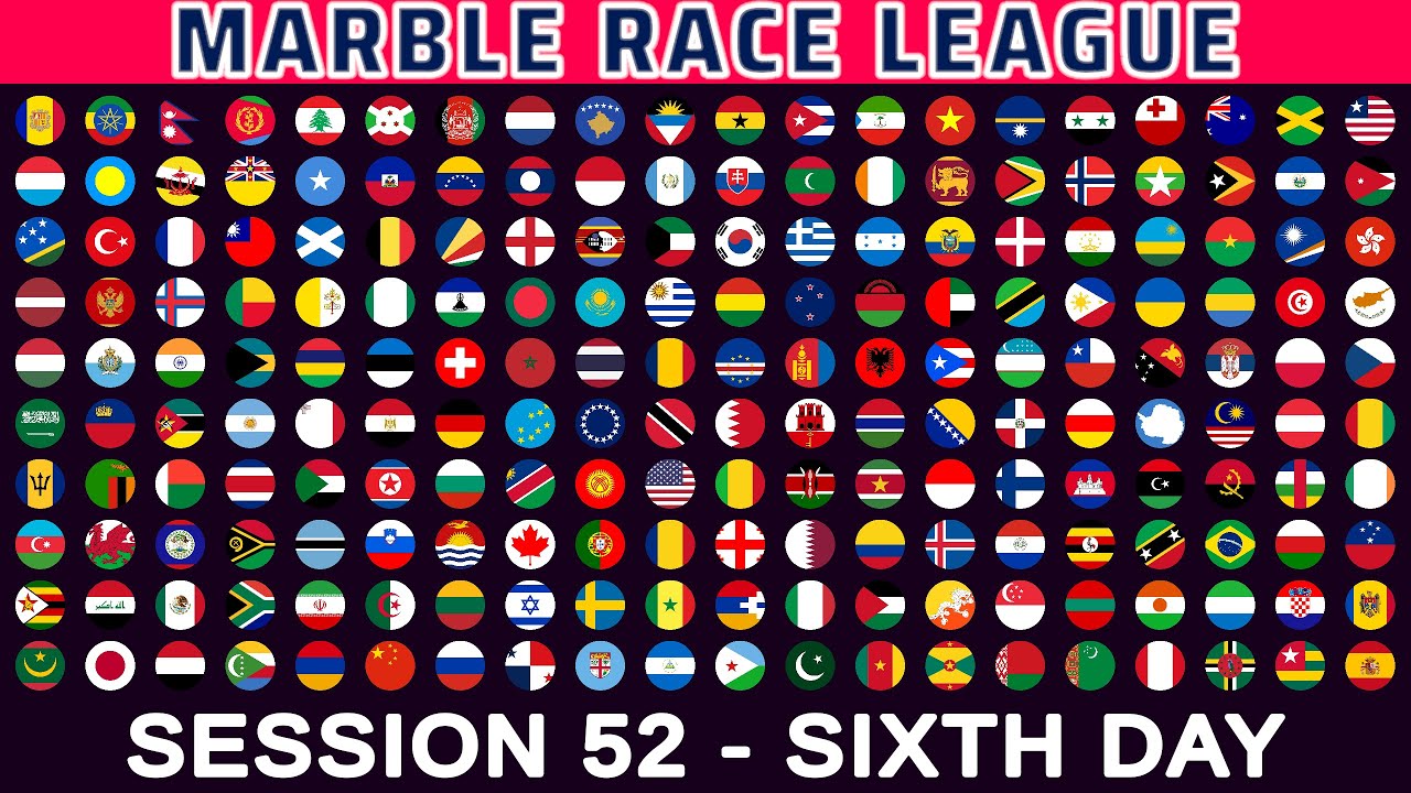 Simple Marble Race League Eliminations Session 52 Sixth Day