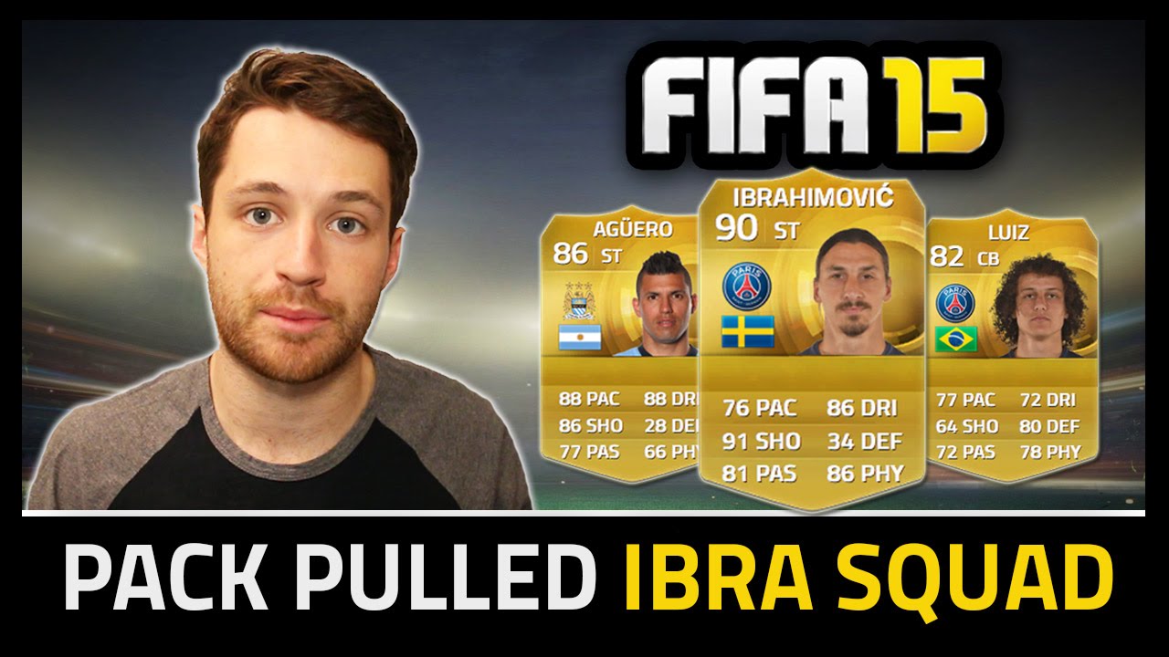 PACK PULLED IBRA SQUAD | Fifa 15 Ultimate Team
