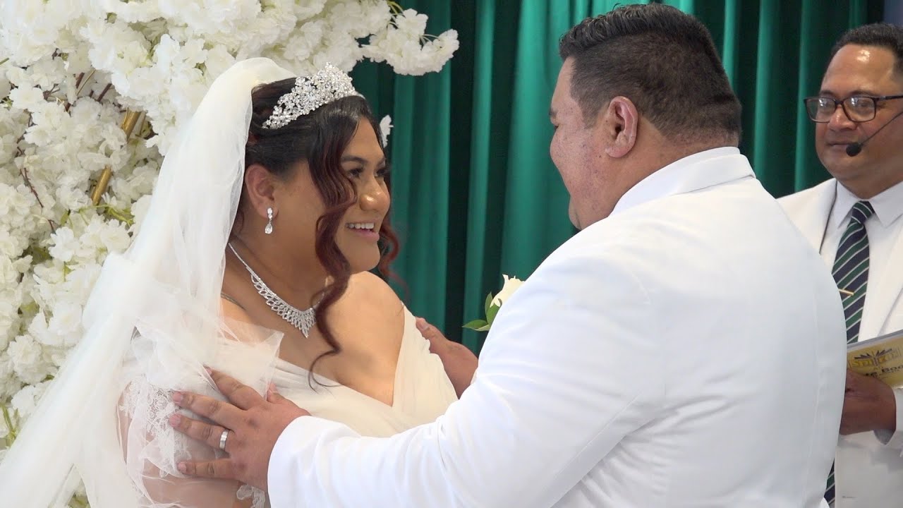 Beautiful Wedding Ceremony ~ Angel & Peniata
