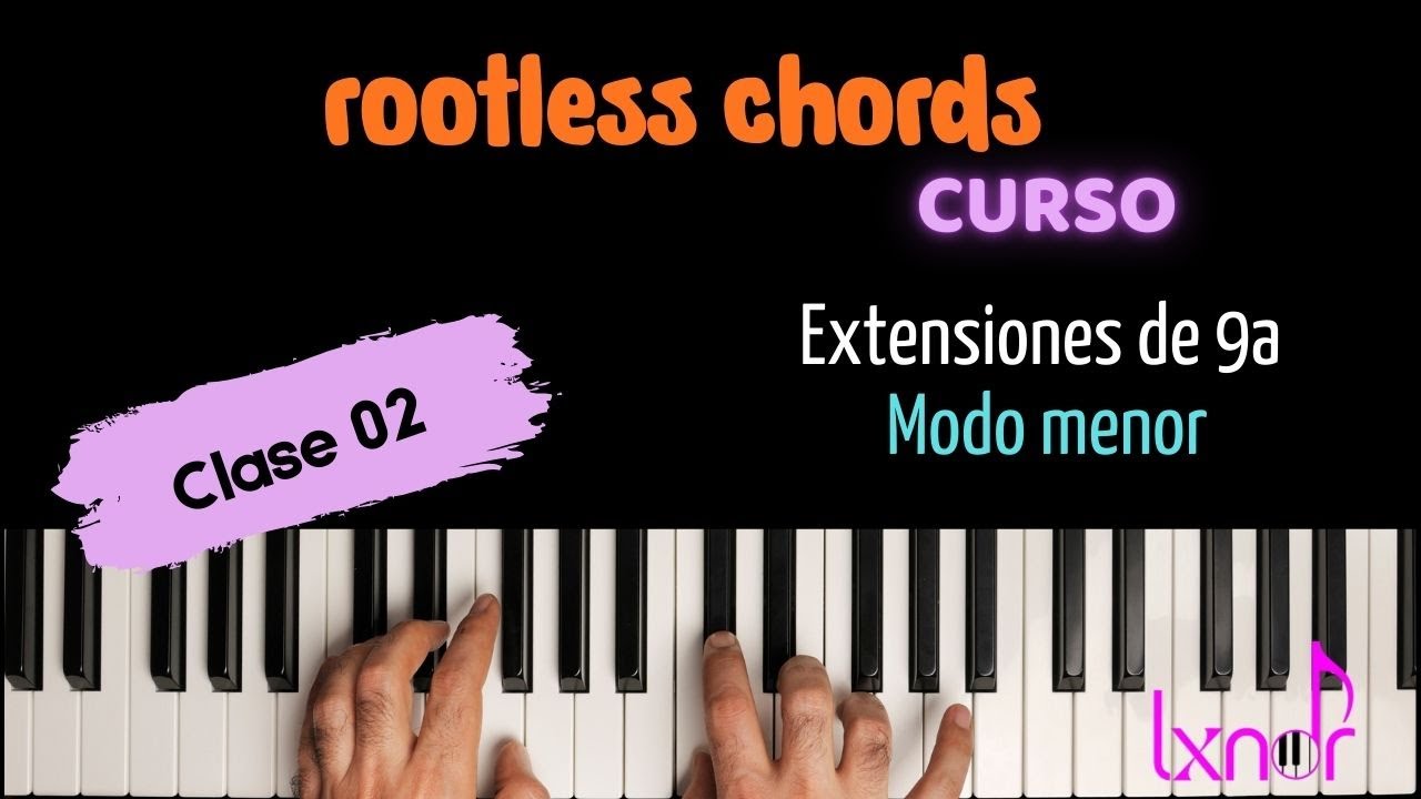 Rootless Chords 02 Tensión 9a Modo menor