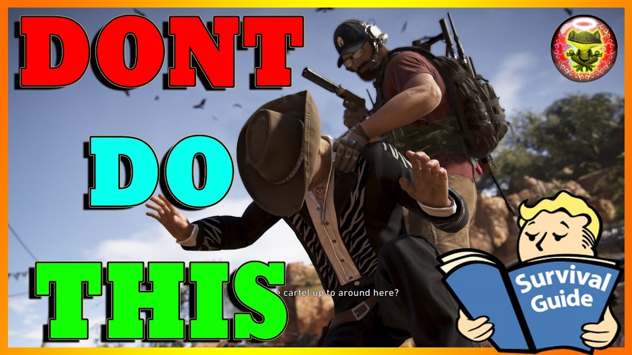GHOST RECON WILDLANDS  | TOP STARTER MISTAKES | What NOT TO DO!