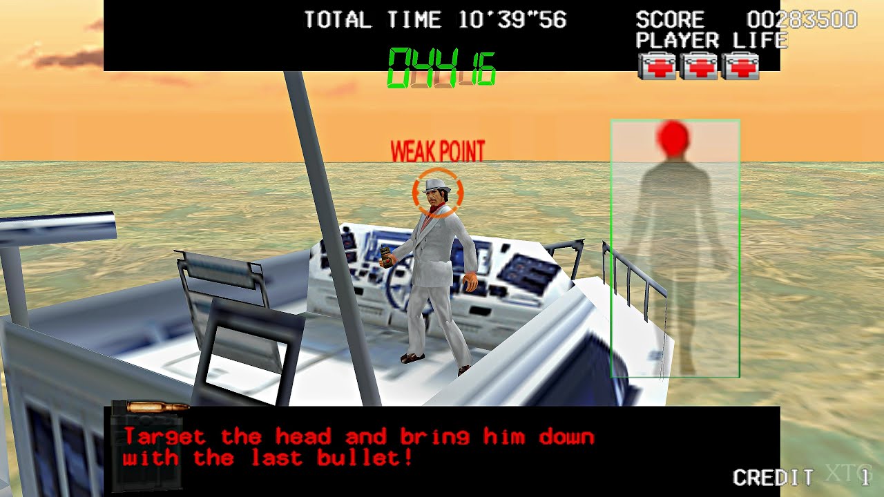 Silent Scope PS2 Gameplay HD (PCSX2)