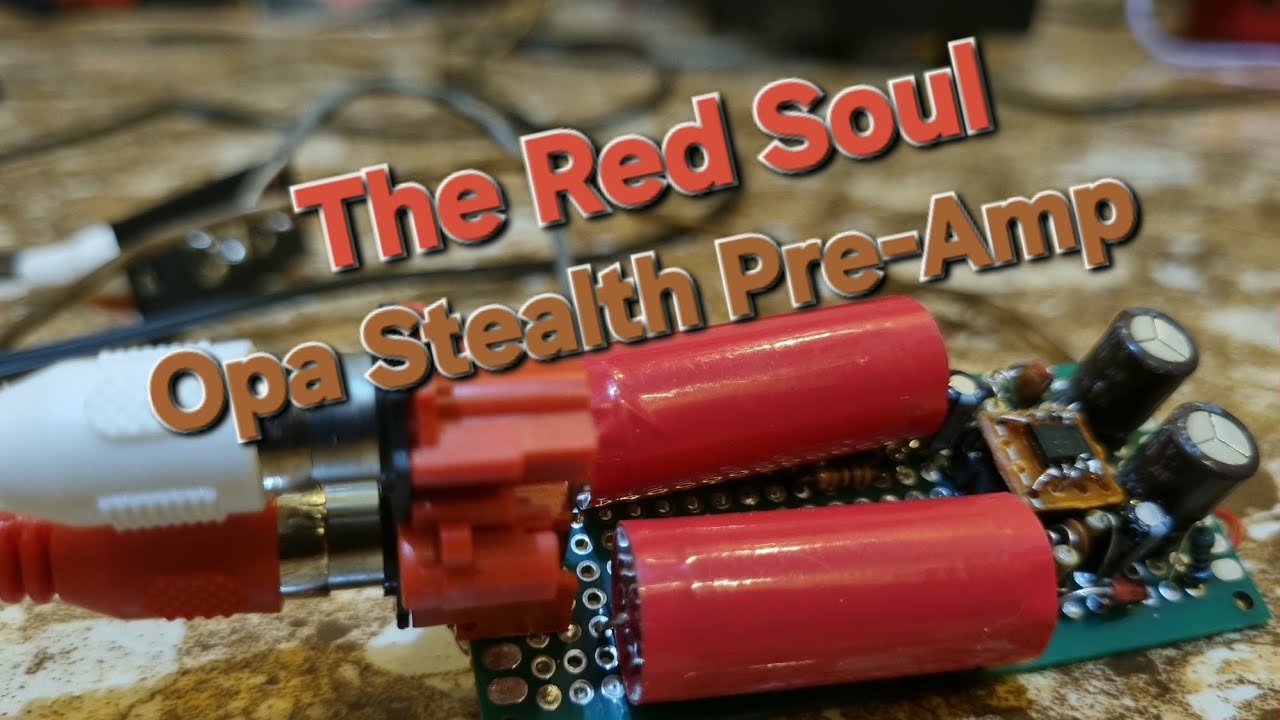 THE RED SOUL OPA (Zp5): Audiophile DIY Pre-Amp OPA2134 | Build & Sound Test ((Video Terpotong)