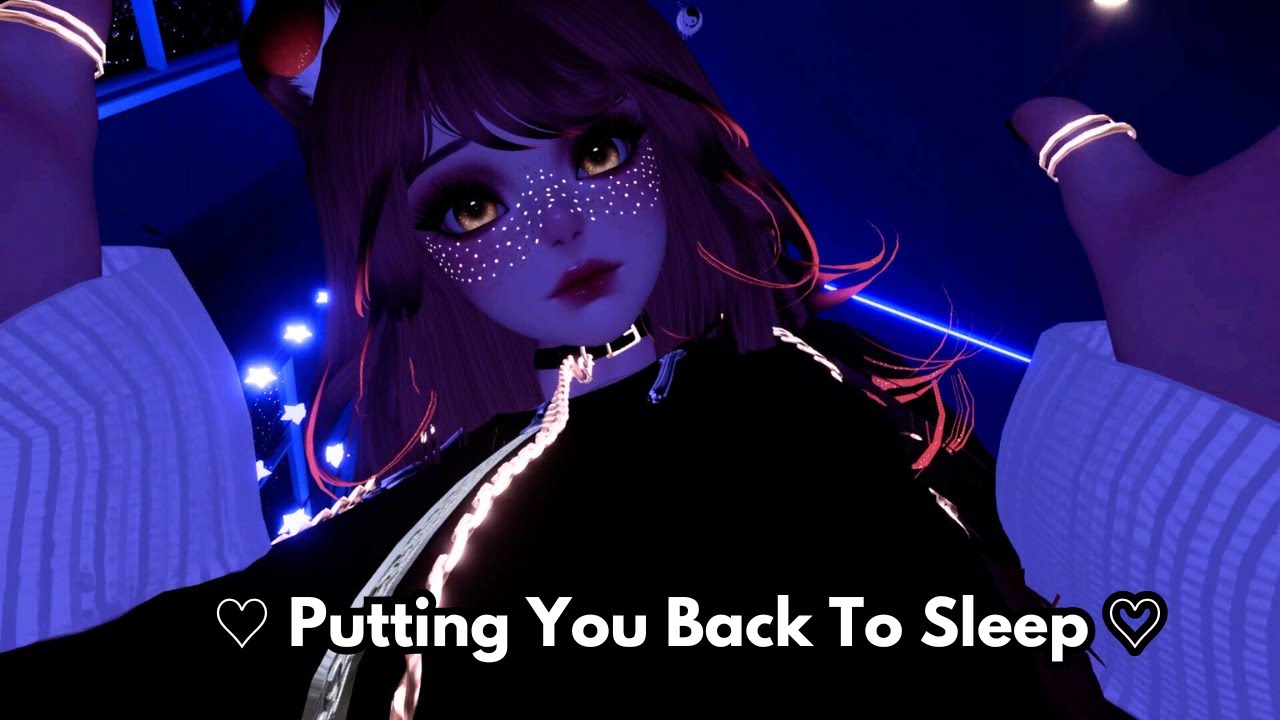 Bear Girl Puts You Back To Sleep -Laying in lap ♥ Taking care of you- [ASMR] Kabuki Koi