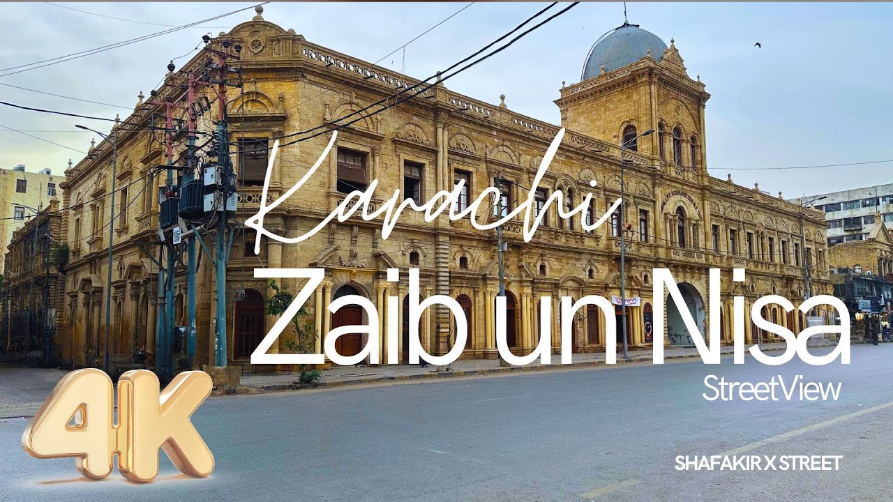 Pakistan City Karachi | ZaibunNisa Street | StreetView 4K UHD | 2025 | Shafakir X Streets