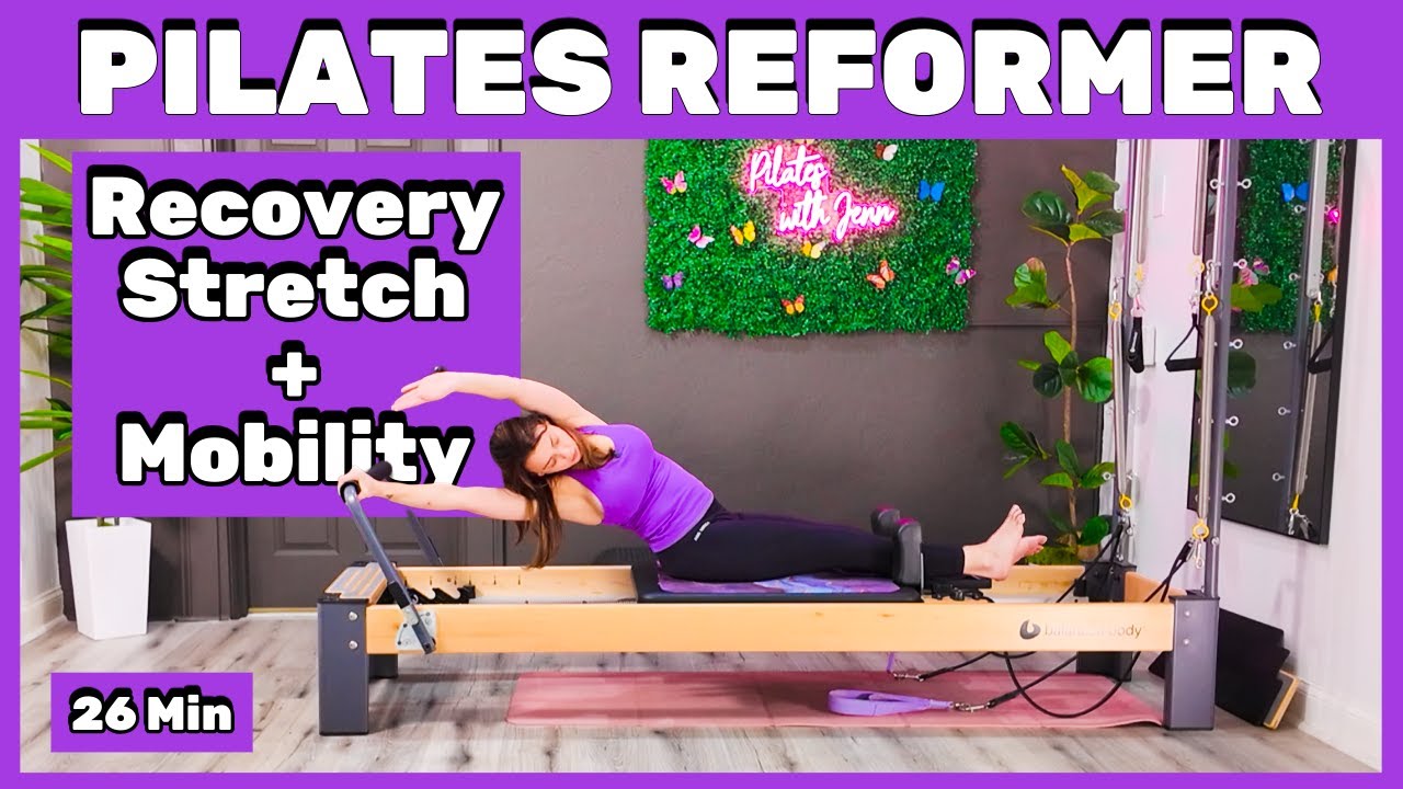 Тренировка на тренажере Reformer Pilates для улучшения подвижности | 26 минут | Гибкость + Плавно...