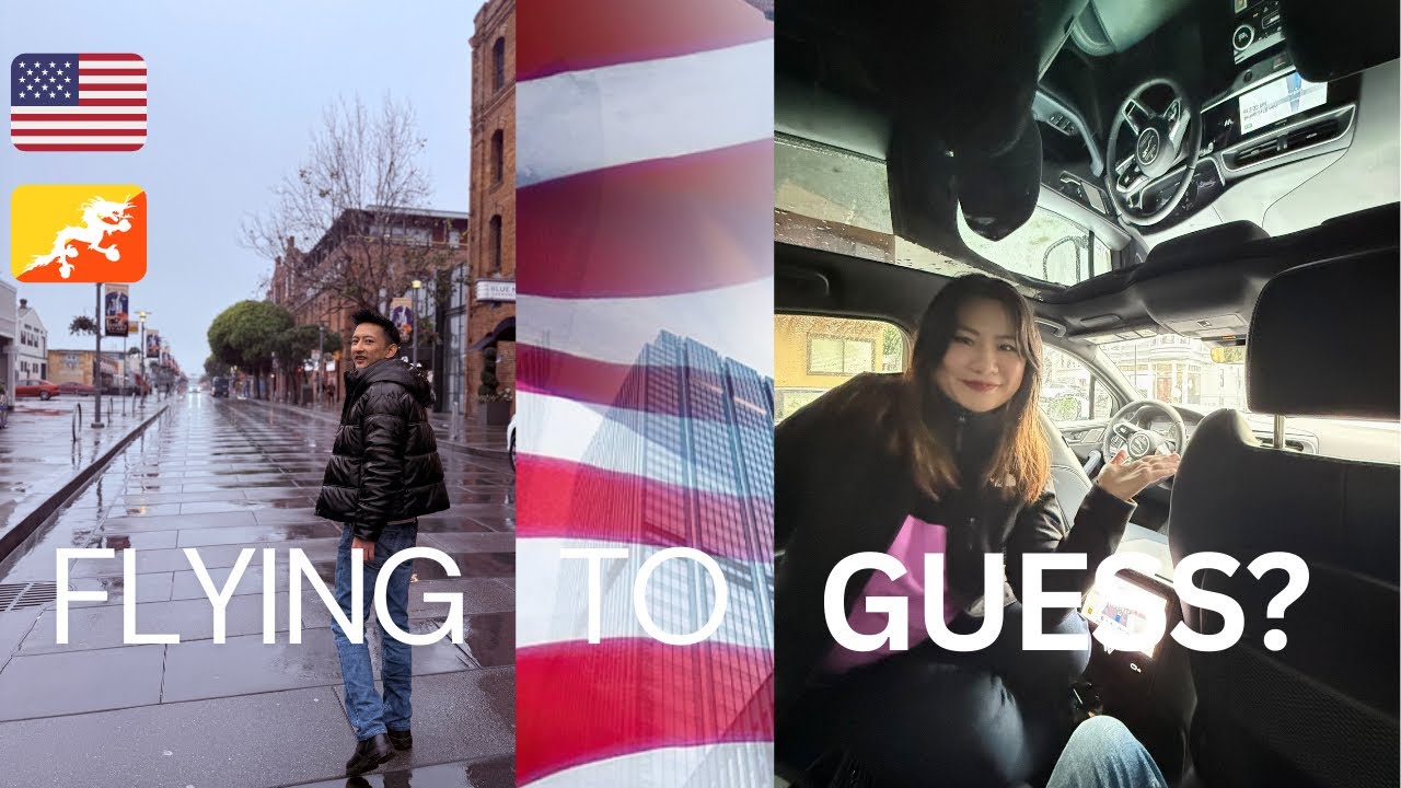 📍Bhutan To USA🇺🇸🇧🇹 | FLYING TO OUR NEXT DESTINATION+GUESS WHO CAME TO PICK US UP?| BHUTANESE VLOGGER