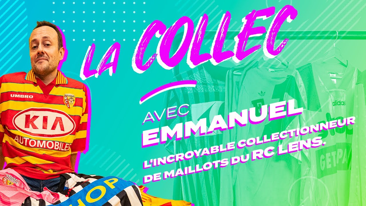 Ce supporter du RC LENS possède une énorme collection de maillots de foot - LA COLLEC  #4