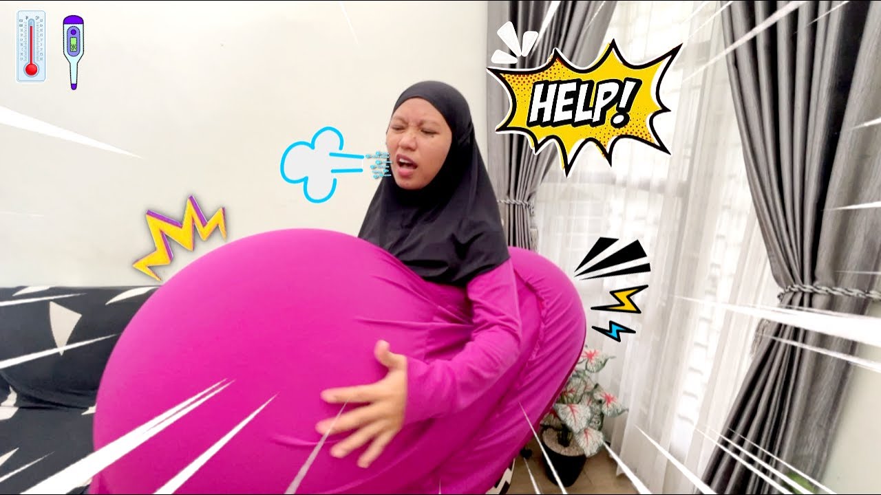 GARA2 TIUP BALON JUMBO DALAM BAJU💢TIBA2 MAMA HAMIL KONTRAKSI MELAHIRKAN SENDIRI | DRAMA