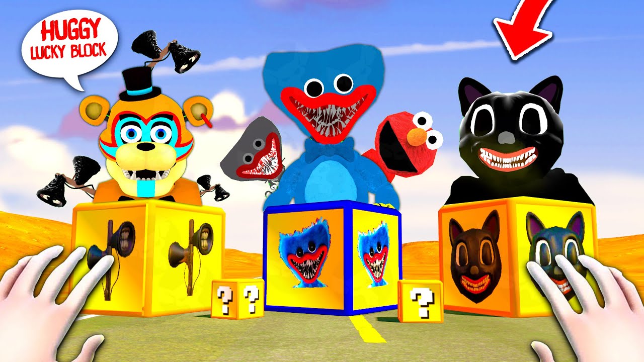 HUGGY Lucky BLOCK NOU la ora 1 DIMINEATA!