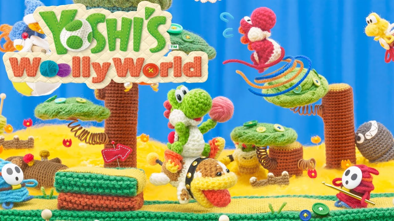Yoshi's Woolly World | 100% Playthrough Part #2 ⚡ Live Stream