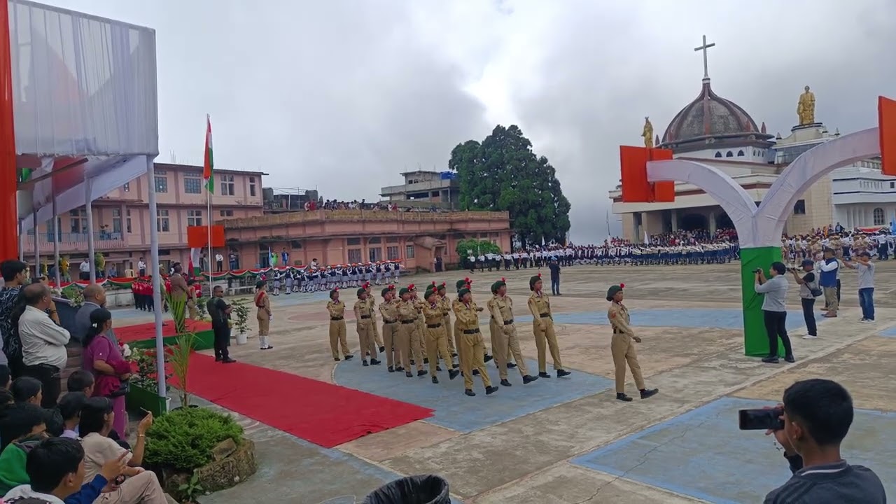 KI NONG PARATE HA KA INDEPENDENCE DAY HA SOHRA @ST JOHN BOSCO BOYS, SOHRA