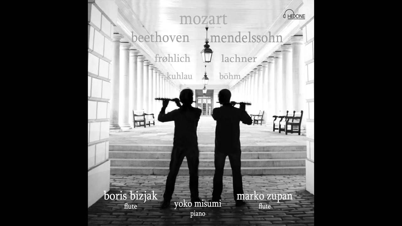 Beethoven - Duo for 2 Flutes in G Major, WoO 26 / Boris Bizjak, Marko Zupan