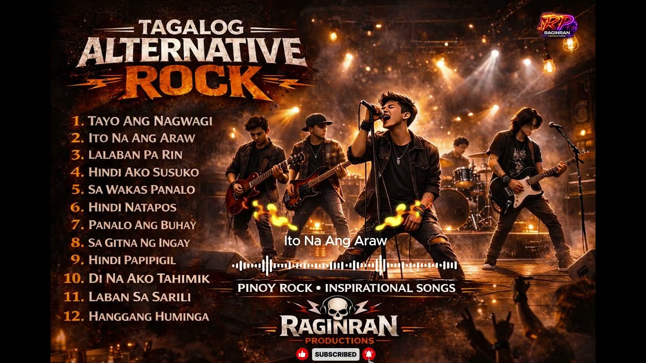 TAGALOG ALTERNATIVE ROCK 2026 🔥 Pinoy Rock Inspirational Songs | Laban, Tagumpay & Buhay Playlist