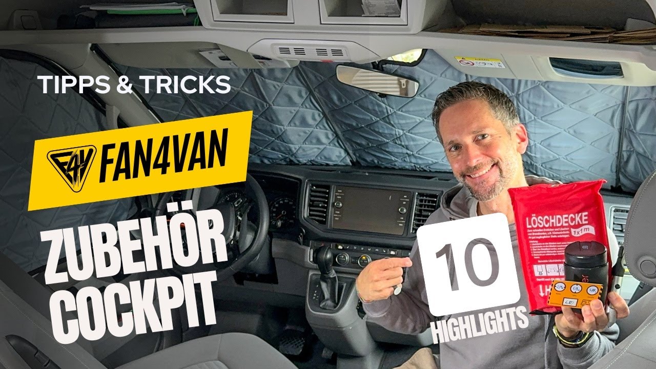 Gadgets für Wohnmobil - Meine 10 Zubehör Teile fürs Camper Cockpit