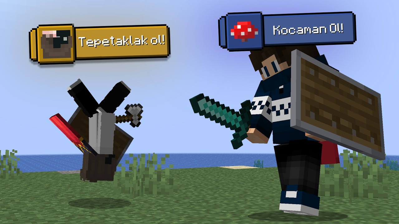 Minecraft'ta Hangisini Tercih Edersin?!
