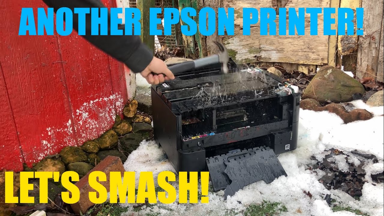 Let's Smash! - Another Epson Printer! | Roberto Lima 2