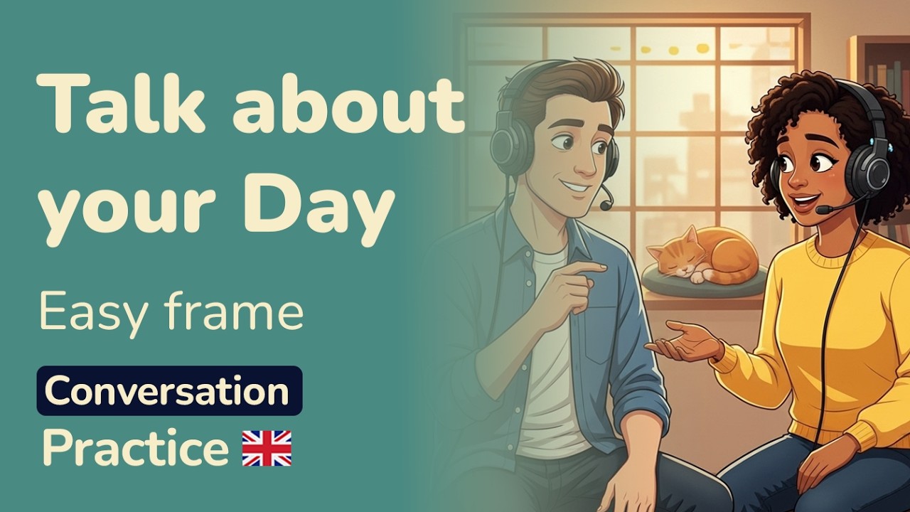 The Best Way To Talk About Your Day (Simple frame)