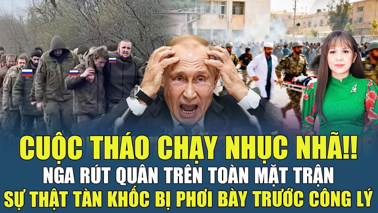CUỘC THÁO CHẠY NHỤC NHÃ!! NGA RÚT QUÂN TRÊN TOÀN MẶT TRẬN, SỰ THẬT TÀN KHỐC BỊ PHƠI BÀY