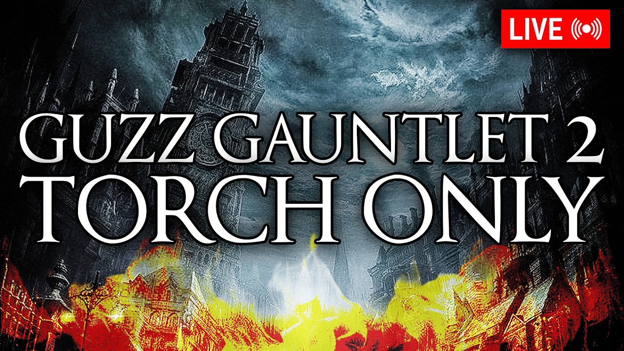BLOODBORNE YHARNAM TORCH ONLY DAY 2