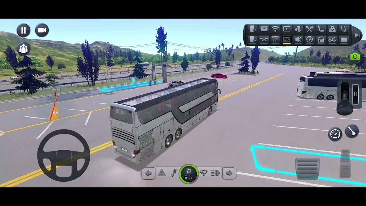 Nagpur to Jammu 🚌 2 - Bus Games Bus Simulator Ultimate - Mobile Gameplay | Coach Bus Driving