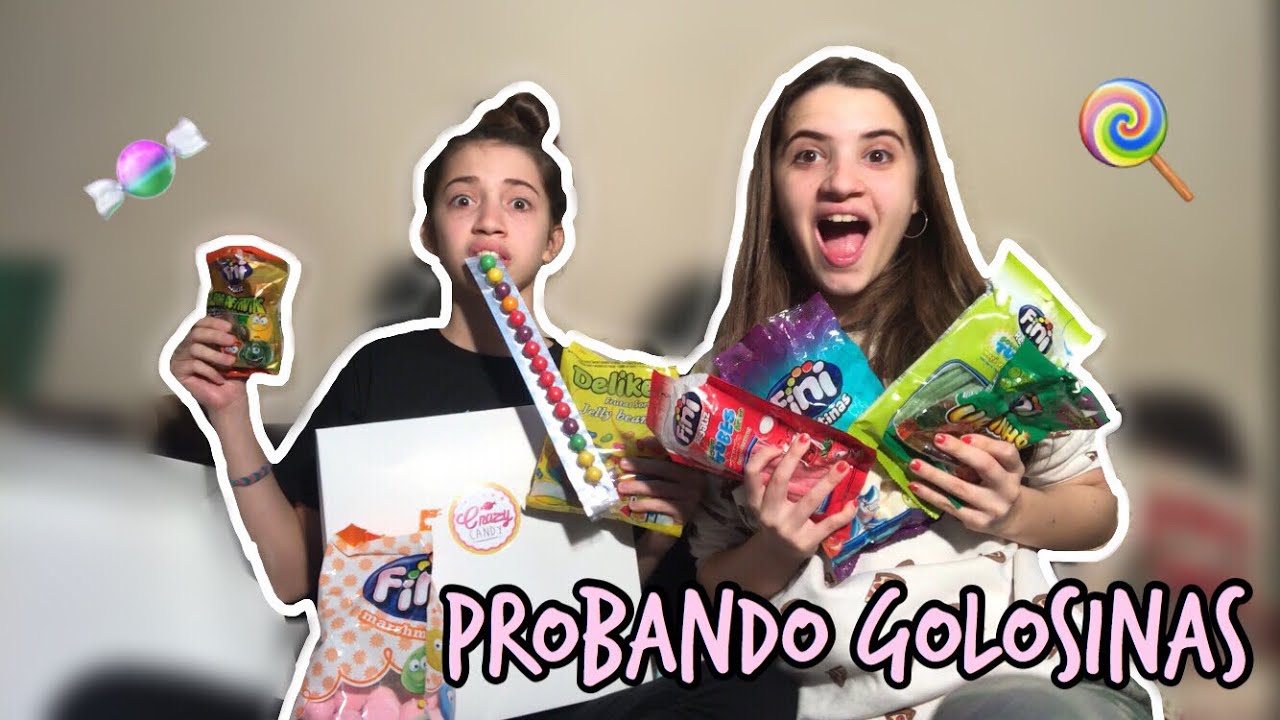 PROBANDO GOLOSINAS IMPORTADAS - Bri Dominguez ft Martu Dominguez