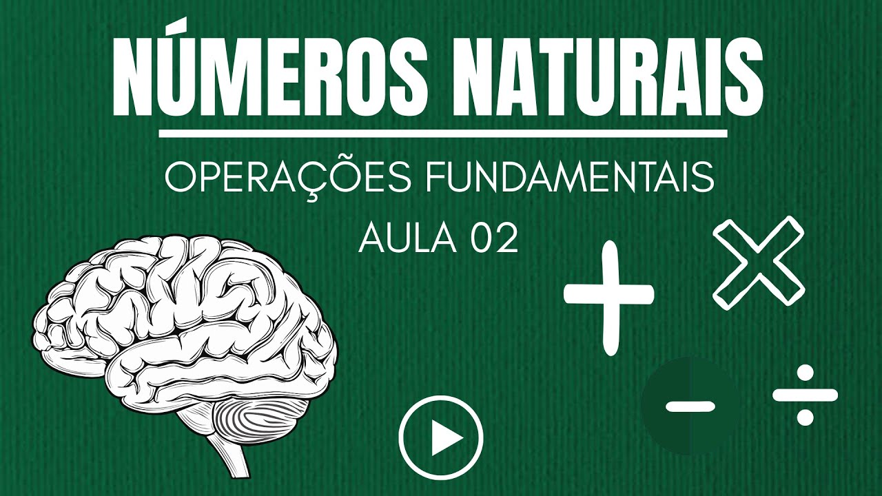 (AULA 02) RESOLUÇÕES DE QUESTÕES: OPERAÇÕES FUNDAMENTAIS (NÚMEROS NATURAIS)  - NÍVEL FÁCIL E MÉDIO