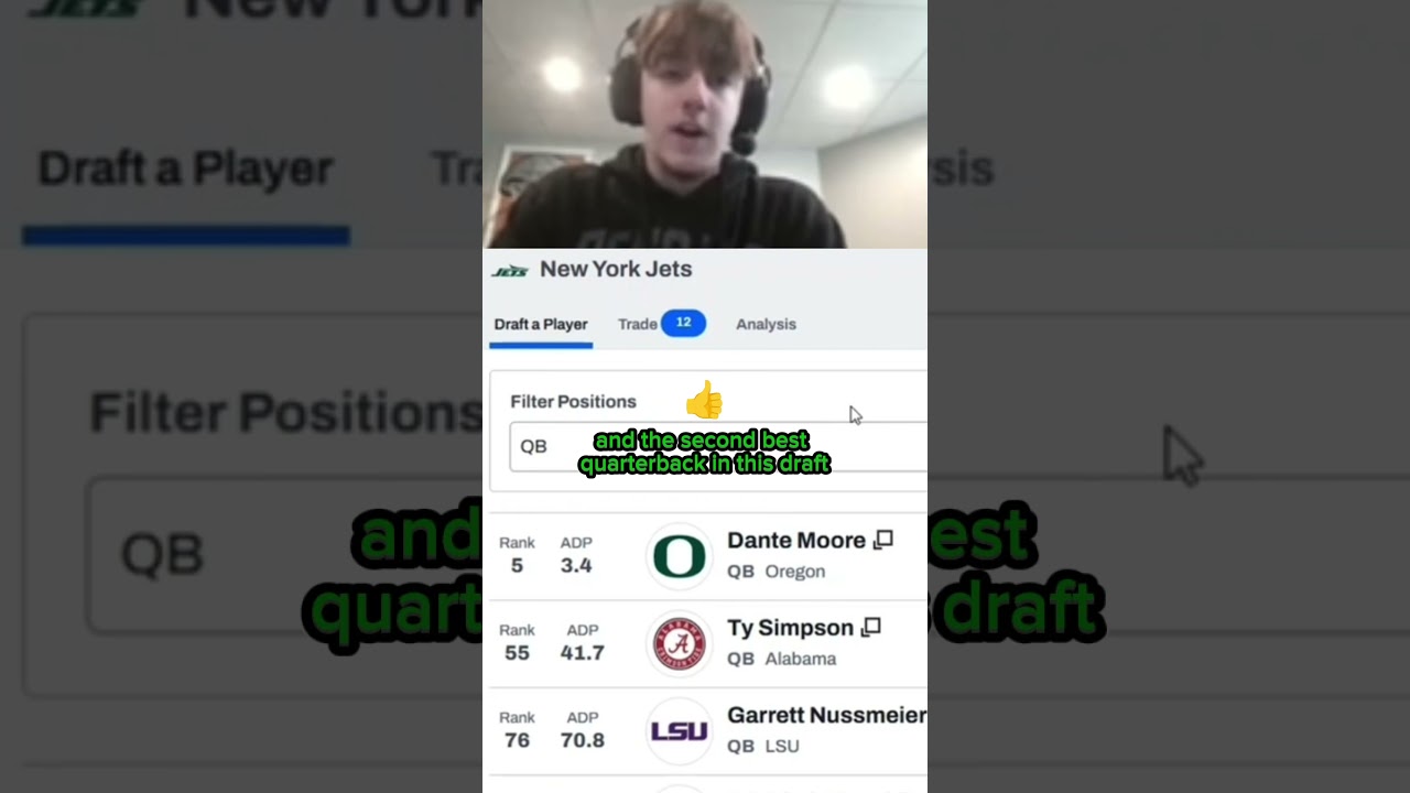 NFL Mock Draft Pick 1-3 