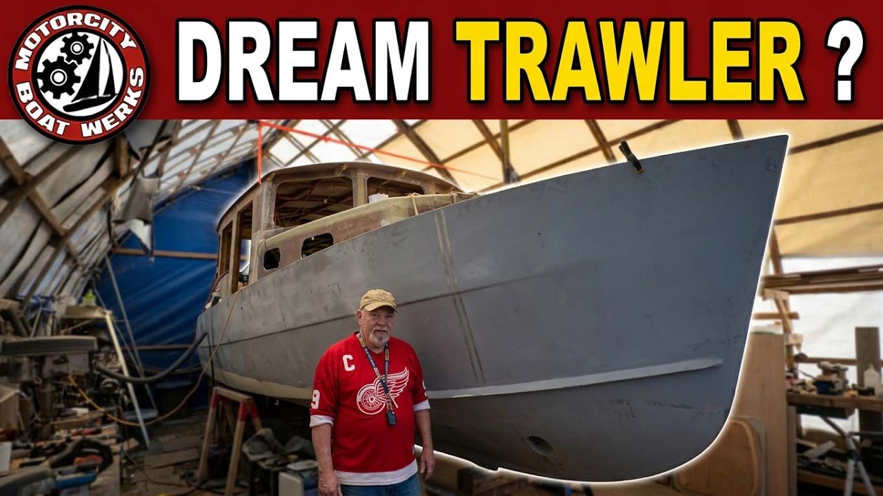 Build 31ft Trawler 🇨🇦 Canada? Great Loop Boat | Trawler Restoration (Ep83)