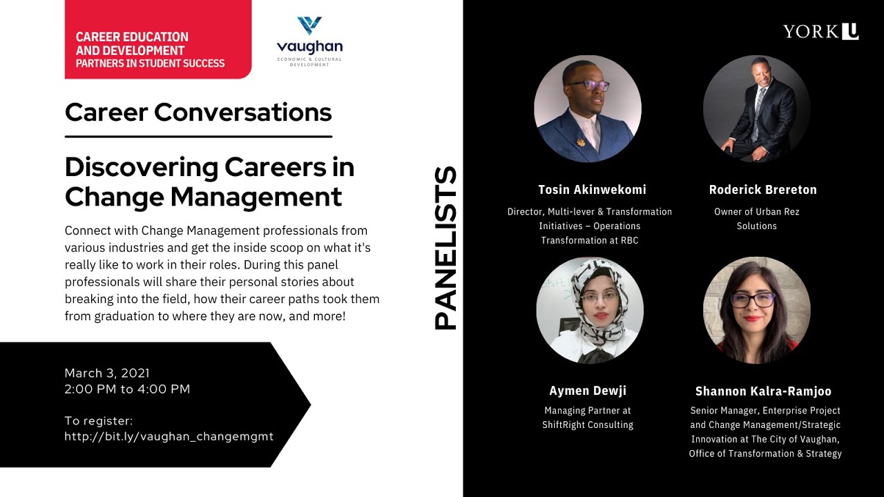 Discovering Careers in Change Management