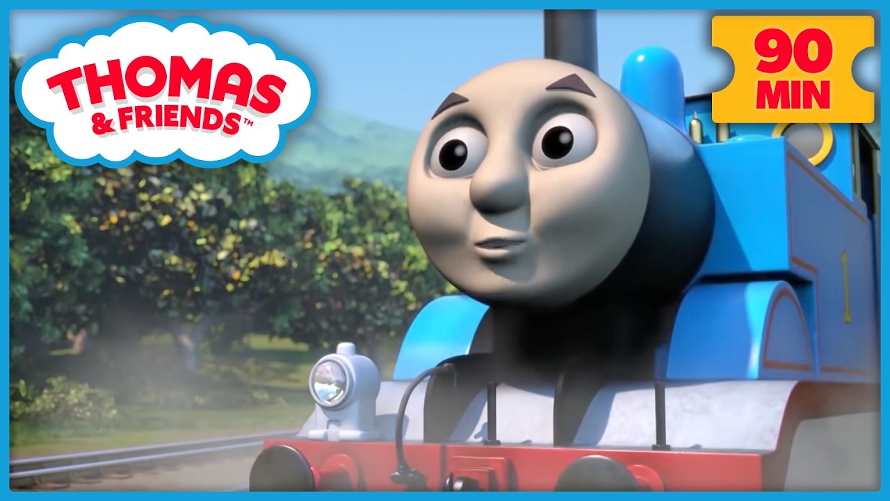 Thomas Goes on a Long Trip to See an Important Friend! | Thomas & Friends | 90+ Minutes!