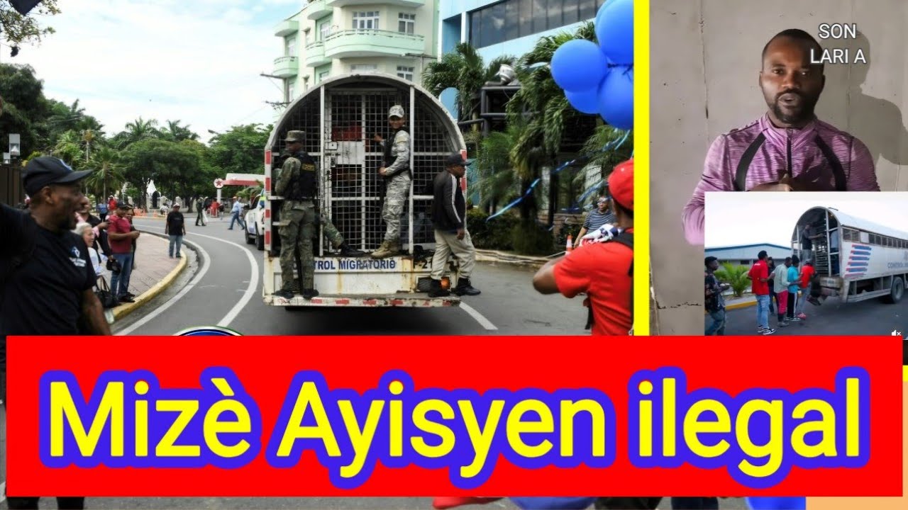 Vin Gade K&ograve;man Dominiken Ak Ayisyen Ap F&egrave; Ayisyen Pase Miz&egrave; Nan Sendomeng 