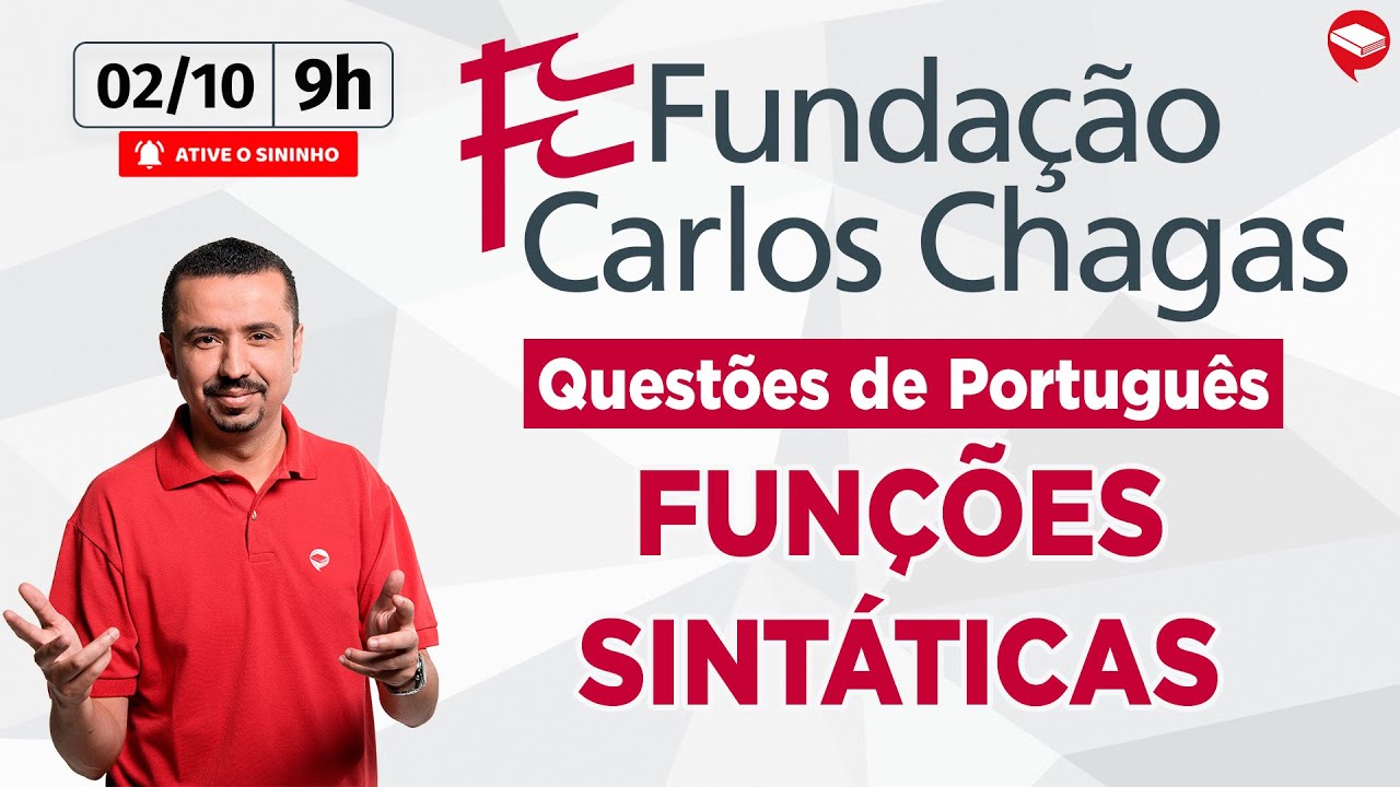 Banca FCC | Resolução de Questões de Português - FUNÇÕES SINTÁTICAS - Prof. Andresan Machado