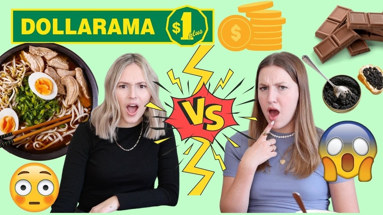 Cheap vs expensive! Taste test avec Alexane!