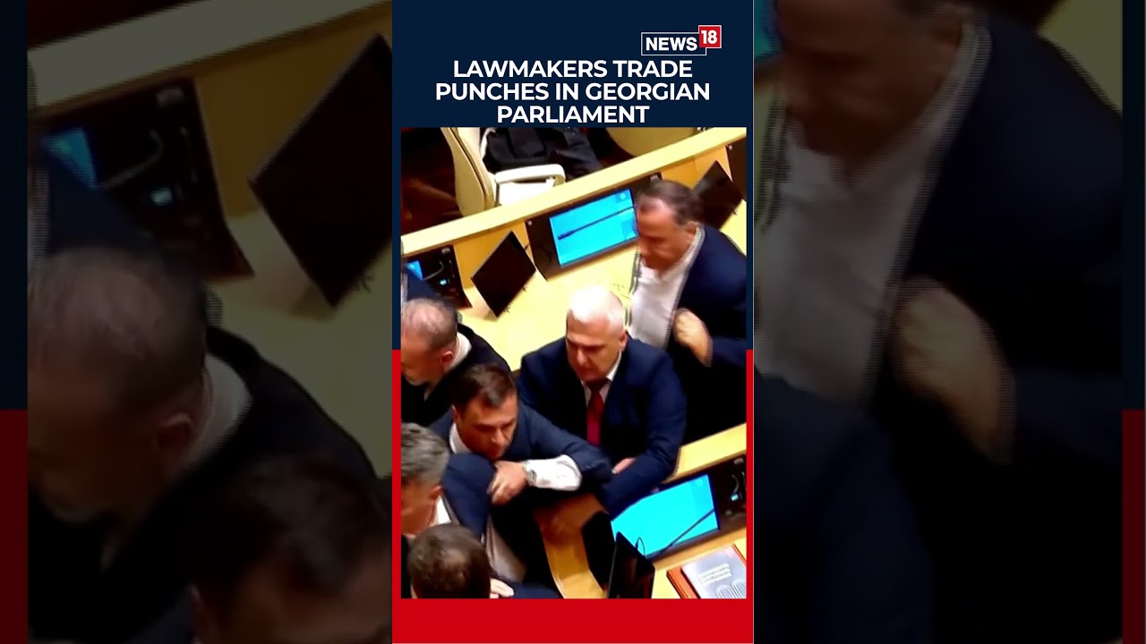 Georgia Parliament Turns Into Battleground, Lawmakers Exchange Punches During PM Kobakhidze's Speech