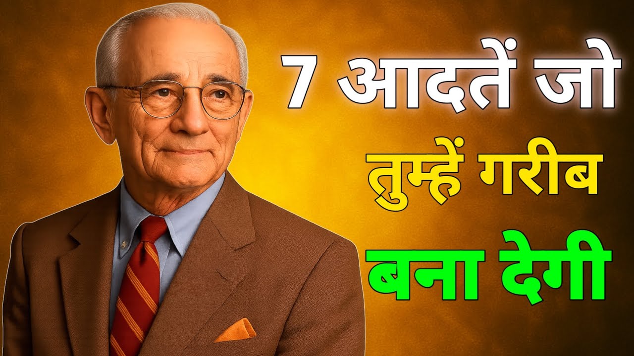 Napoleon Hill Warning – These 7 Habits Will Keep You Poor Forever 