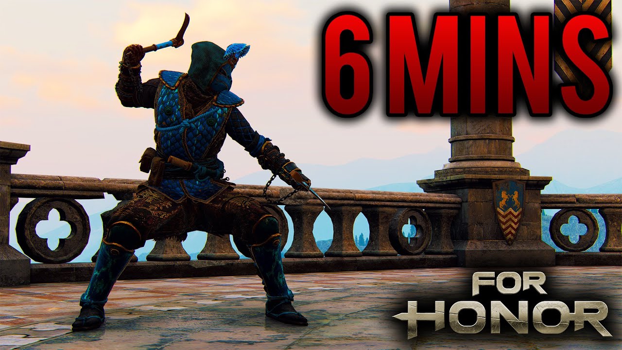 This WHOLE Anti-Gank lasted 6 minutes [For Honor]